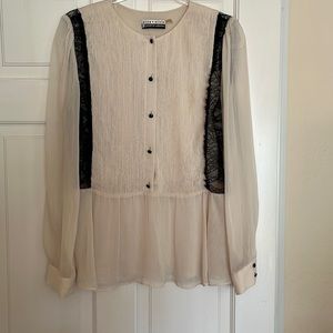 Alice and Olivia button up size L